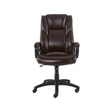 STAPLES 2554454 Kelburne Luxura Office Chair Brown STAPLES