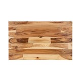 Powell Furniture Dale Saddle Bar Stool Natural Wood Powell