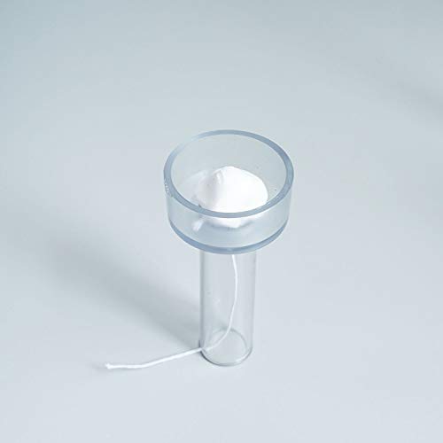 Taper Candle Mold Set-2PC Pillar Candle Molds -Perfect for Making Emergency Candles, Chime Candles, Table Candles-30 Ft. of Wick, A Mold Sealer and 2 Candle Wick Clips Included as a Gift.