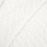 Lush Decor Ava Quilt Diamond Pattern Solid 2 Piece Oversized Bedding Blanket Bedspread Set - Twin-XL - White Lush Decor