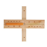 amocane Sauna 15 Minute Hourglass Sand Timer, Sauna Accessories Wooden Rotatable Timer for Infrared & Steam & Barrel Sauna (Hemlock Wood) amocane