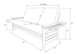 Kodiak Furniture Phoenix Futon Frame Kodiak Furniture