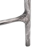 SAFAVIEH Couture Home Collection Jessa Silver Metal/Tempered Glass Top Entryway Living Room Rectangle Console Table (Fully Assembled) SAFAVIEH
