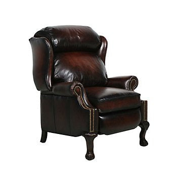 BarcaLounger Danbury II Leather Manual Recliner