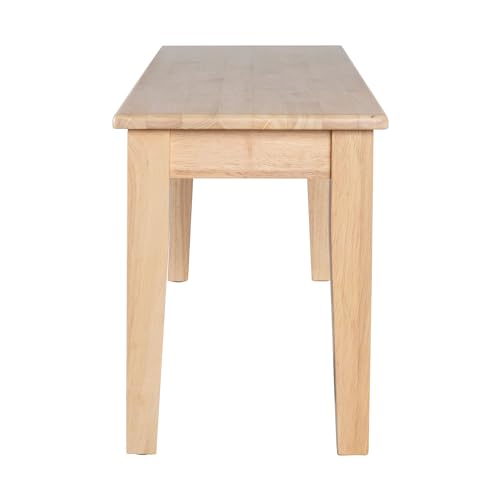 Boraam Shaker Backless Wood Bench - Blonde Oak Boraam