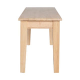 Boraam Shaker Backless Wood Bench - Blonde Oak Boraam