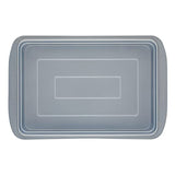 Farberware GoldenBake Bakeware Nonstick Baking Pan/Cake Pan with Lid, Rectangle, Insulated, 9 Inch x 13 Inch - Gray Farberware