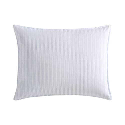 Laura Ashley - Twin Comforter Set, Soft & Reversible Cotton Bedding with a Smooth Feel, Medium Weight for Year Round Comfort, 2 Piece Bed Set with Matching Pillowcase (Belinda Blue) Laura Ashley
