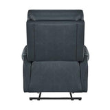 KISLOT Leather Recliner Chair for Adults Wall Hugger RV Recliner with USB Charging Ports Electric Power Reclining Sofa for Living Room Home Theater Seating Bedroom