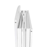 DaVinci Dylan Folding Portable 3-in-1 Convertible Mini Crib and Twin Bed in White, Greenguard Gold Certified DaVinci