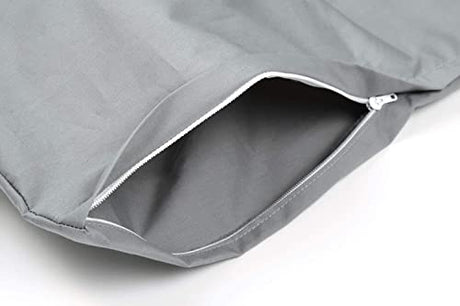 MIINA 100% Cotton Cover for Traditional Japanese Floor Futon Mattress, 71 x 82 / for 70 x 80【Do not Tumble Dry】 Made in Japan (King, Gray) MIINA
