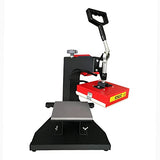 Heat Press Machine 15x15cm, T Shirt Pressing Machine Digital Control, Multifunction Heat Press Transfer Machine Sublimation for T-Shirt Mouse Pad CNCEST