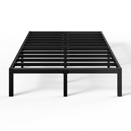 ZINUS 14 Inch Elias Metal Platform Bed Frame, Steel Support, No Box Spring Needed, Easy Assembly, Queen ZINUS