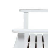 Christopher Knight Home Phoebe Outdoor Acacia Wood Porch Swing, White Christopher Knight Home