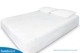 SureGuard Full Size Mattress Protector - 100% Waterproof, Hypoallergenic - Premium Fitted Cotton Cover - Smooth SureGuard Mattress Protectors