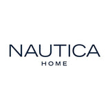 Nautica - Twin Sheets, Cotton Percale Bedding Set, Crisp & Cool, Fully Elasticized, Ideal Dorm Essentials (Plot Blue, Twin) Nautica