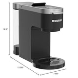 Keurig K-Duo Plus Single Serve & Carafe Coffee Maker, Multi-Position 60oz Removable Reservoir, Programmable Auto Brew Carafe, Black Keurig