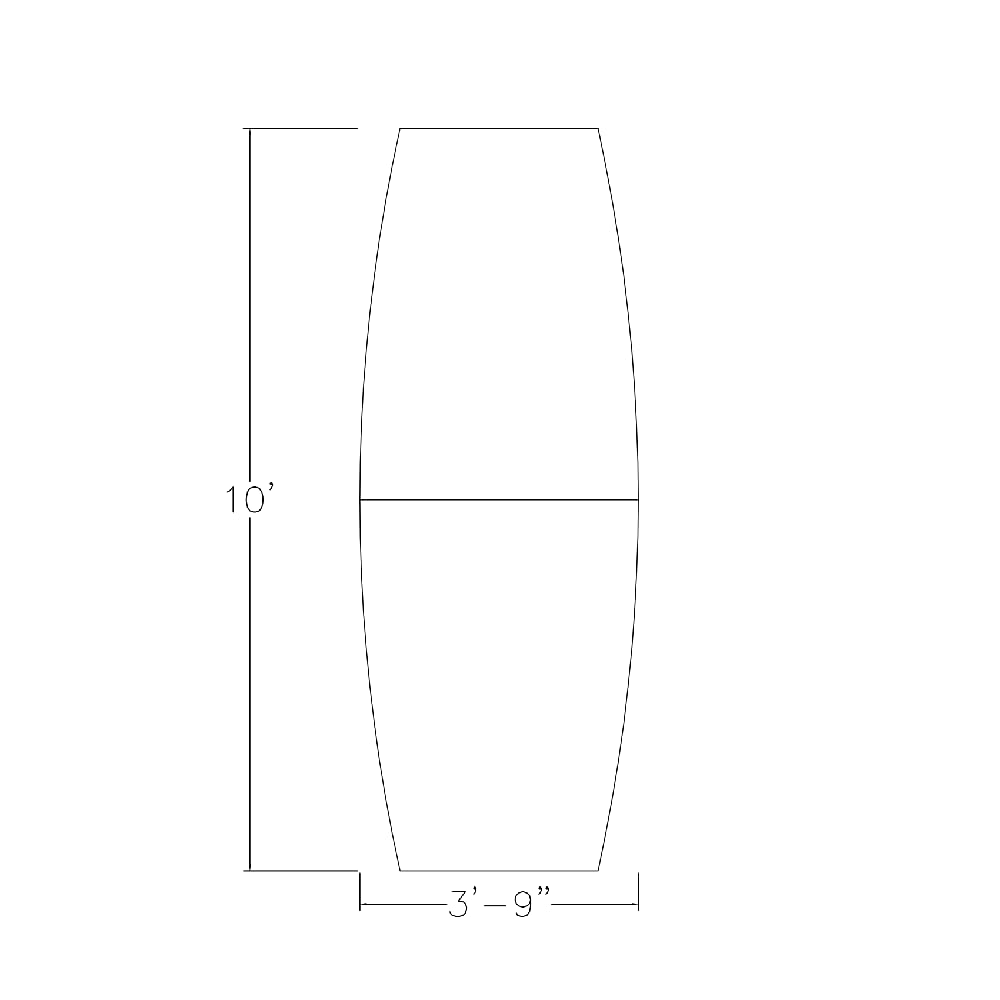 SKUTCHI DESIGNS INC. 10 Person Conference Table with T-Bases | Modular Boat Shaped Table | Harmony Series | 10 Ft | Maple SKUTCHI DESIGNS INC.