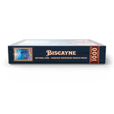 MyPuzzle Biscayne National Park - Manatees Whispering Beneath, Vintage Travel Poster - Premium 1000 Piece Jigsaw Puzzle for Adults MyPuzzle.com