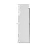 Panana Wall Mounted Cabinet, 2 Doors, Adjustable Shelf, White, 60cm x 15cm x 50cm, Modern Style, Bathroom & Kitchen Panana
