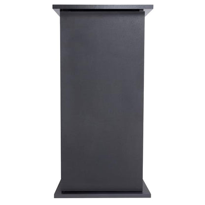 Aqueon Black Pedestal Aquarium Stand, 15" L X 15" W - WoodArtSupply