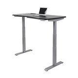 WorkPro® Electric 60"W Height-Adjustable Standing Desk with Wireless Charging, Black WorkPro
