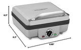 Cuisinart WAF-300P1 Belgian Waffle Maker with Pancake Plates, Brushed Stainless Cuisinart