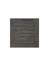 Martin Svensson Home Monterey Solid Wood End Table White with Grey Top Martin Svensson Home