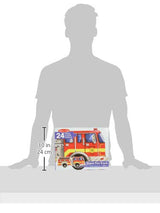 Melissa & Doug Fire Truck Jumbo Jigsaw Floor Puzzle (24 pcs, 4 feet long) - FSC Certified Melissa & Doug