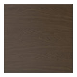 Nesting Coffee Table Set – Set of 2 Small Round Tables Nest Together for Saving Space – Modern Industrial Living Room Tables by Lavish Home (Brown) Lavish Home