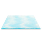 Best Price Mattress 2 Inch Swirl Gel AeroBreeze Cooling Air Flow Memory Foam Mattress Topper, Dorm Essentials, Twin Best Price Mattress