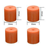 3D Printer Bed Leveling Kit, Ender 3 Leveling Nut and Heatbed Silicone Column Mounts R eplacement Part for Ender 3/Ender 3 Pro/End SAPLUSREPRAP