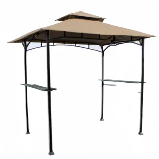 Garden Winds Replacement Canopy Top Cover for The Aldi Gardenline Belavi Shoprite Grill Gazebo - Standard 350 (Will not fit Any Other Model) - Top Tier 34" x 21", Bottom Tier 96" x 60" Garden Winds