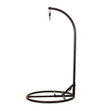 Christopher Knight Home CKH Wicker Tear Drop Hanging Chair, Brown Christopher Knight Home