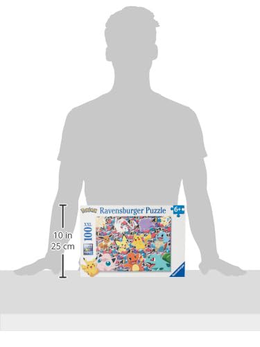 Ravensburger Pokemon Jigsaw Puzzles for Kids Age 6 Years Up - XXL 100 Pieces - Pikachu Toys Ravensburger
