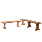 All Things Cedar 4-ft Natural Cedar Backless Bench All Things Cedar