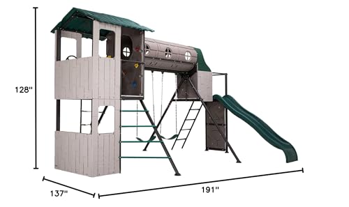 Lifetime Adventure Tunnel Swing Set Playset Lifetime