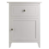 Winsome Eugene Accent Table, 18.90"W x 14.96"D x 25"H, White Winsome