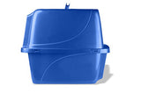 Van Ness Pets Odor Control Extra Large, Giant Enclosed Cat Pan with Odor Door, Hooded, Blue, CP7 Van Ness