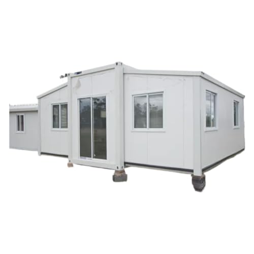 Romoxa 20FT*20F Portable Prefabricated Tiny Home - Ideal for Hotel Office Shop! Mobile Container House with Modular Design Structure for Villa, Warehouse and Workshop (20FT*20FT)