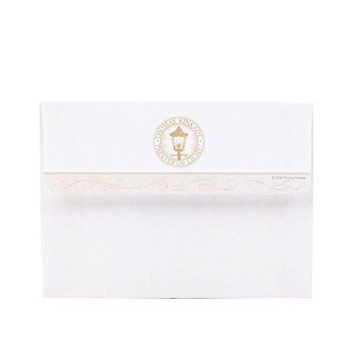 Hallmark Thomas Kinkade Boxed Christmas Cards Assortment, Snowy Houses (40 Cards with Envelopes and Foil Seals) (1XPX1761) Hallmark