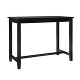 Linon Black 36 inch Counter Height Pub Claridge Table Linon