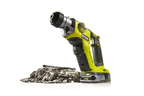 Ryobi R18SDS-0 ONE+ SDS Plus Cordless Rotary Hammer Drill (Body Only) - Hyper Green - WoodArtSupply