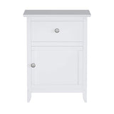 Winsome Eugene Accent Table, 18.90"W x 14.96"D x 25"H, White Winsome