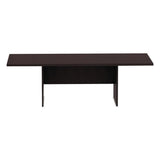 Alera alera Valencia Series Conference Table, Rectangular, 94.5w x 41.38d x 29.5h, Espresso Alera
