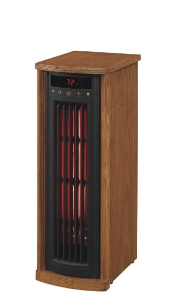 duraflame Electric Tower Heater, Oscillating Tower and Space Heater for Office or Large Room up to 1,000 Square Feet