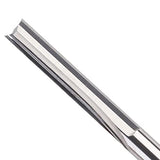 Yakamoz 10 Pack 1/8" Shank Double Flute Straight Bits CNC Router End Mill Set Flush Trim Slot Cutting Bit Milling Cutter for Wood MDF PCB YAKAMOZ