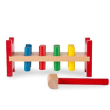 Melissa & Doug Deluxe Wooden Pound-A-Peg Toy With Hammer - FSC Certified Melissa & Doug