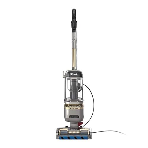 Shark LA502 Rotator Vacuum Vacuum with Self Brushroll Powerful Pet Hair Pickup and HEPA Filter, Lift-Away Upright w/Duo Clean, Silver Shark