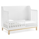 GAP babyGap Oxford 6-in-1 Convertible Crib - Greenguard Gold Certified, Bianca White/Natural Delta Children